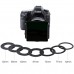 K&F TT100 Square Filter Metal Holder + 8pcs Adapter Rings For DSLR